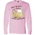thumbnail image 3 of Inktastic When Life Gives You Lemons, Make Lemonade Long Sleeve T-Shirt, 3 of 5