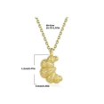thumbnail image 3 of Croissant Inspired Necklace For Women Eye Catching Croissant Necklace Adornment Dainty Clavicle Chain Neck Accessory, 3 of 5
