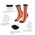 thumbnail image 3 of Rocae Vertical Stripes for Girls Boys Crew Socks,Children's Socks, Kids Socks, Toddler Socks: Daily Wear with Kids School Uniform, 3 of 5
