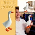 thumbnail image 2 of 2026 NEW Desk Goose 7 Inches Desktop Goose Statue with Magnetic Beak, Funny Office Decor & Cute Home Desk Decoration Gift for Women 1PCS, 2 of 10