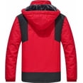 thumbnail image 2 of Lavenicole Men's Waterproof Ski Jacket Fleece Lined Warm Winter Snow Coat Mountain Windbreaker Hooded Raincoat, 2 of 6