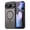 Black, variant on Asuwish Phone Case Compatible with Google Pixel 10 5G Magnetic ring Translucent Matte Anti-fingerprint Back Military Grade DropProof Shockproof Protective Cell Cover Pixel10 Women Men Purple