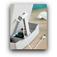 thumbnail image 2 of iHome Portable Tri-Fold Lighted Vanity Mirror with Storage iCVS30, Freestanding, 2 of 6