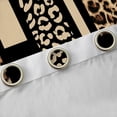thumbnail image 4 of Erosebridal Abstract Cheetah Print Curtains Pack of 2 (42x84 Each), Kids Boys Girls Women Curtains Blackout, 4 of 6