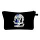 thumbnail image 2 of Neceser Estampado Miércoles Bolsa de almacenamiento Bolso de lavado amigable con la piel impermeable para mujeres niñas (A05) Likrtyny Cuidado Belleza, 2 of 9