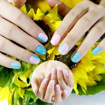 New Nail Beauty Finished Product Nail Tip Children's 24-piece Patch