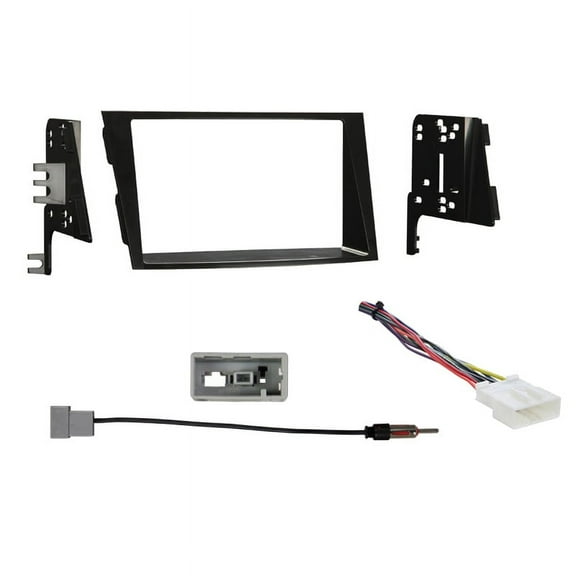 Fits Subaru Legacy 2010-2011 Non-NAV Double DIN Harness Radio Install Dash Kit