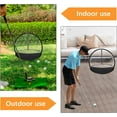 thumbnail image 3 of Filet d'Entraînement de Golf, Filet Pliable Anti-Éclats, Filet Portable pour Entraînement Intérieur et Extérieur - Tfrf, 3 of 3