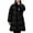 Black, variant on Winter Jackets for Women Long Down Alternative Coat Winter Warm Thigh Length Outerwear With Hood For Cold Weather Winter Coats for Women