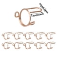 thumbnail image 2 of Wudu Nail Rings Non Tarnish Adjustable No Glue Women Ring Set For HALAL NAILS Decoration 10PCS Durable Fashion Jewelry, 2 of 3