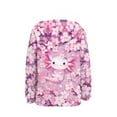 thumbnail image 6 of DISNIMO Axolotl Hoodies for Girls Kids Cherry Blossom Hoodies with Designs Matching Hoodies Boy and Girl Hooded Sweatshirt Boys 8-10 Pullover Hoodie Sweatshirts Children Fall Wear, 6 of 7