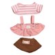 thumbnail image 5 of vestido de muñeca,Camisa de vestir de muñeca de felpa con sombrero para 14,96 pulgadas,Accesorio de vestir de juguete de figura de felpa de 38 cm,Disfraces de mini princesa para muñeca de, 5 of 7