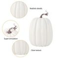 thumbnail image 6 of 8 Inch Large Artificial Pumpkins Decor Foam Fake Decorative Pumpkins for Halloween Autumn Harvest Home Decorations, 6 of 7