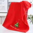 thumbnail image 3 of Christmas Hand Towels 2pcs Hand Towels Gift Set Decorative Christmas Towe Washing Hand Face Towel Cloth for Home Bathroom, 3 of 7