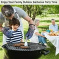 thumbnail image 3 of Pioneer Flower Kitchen Oven Mitt and Pot Holder Sets 4 Pcs for Baking, Cooking and Grilling, Heat Resistant Up To 392 °F, 3 of 7