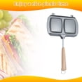 thumbnail image 2 of Sartén Antiadherente Con Mango Extraíble De Doble Cara Para Hornear Sándwiches, Tortillas, Frittatas, 2 of 9