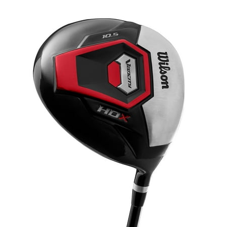 Graphite Golf Shirt - Wilson Right Handed Velocity HDX Mens Graphite Shaft Driver Golf Club, Black