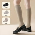 thumbnail image 4 of TELOLY Wool Socks for Women,Warm Plush Interior Womens Wool Socks,Soft Cushion Support Thick Socks Women,Brown, 4 of 5
