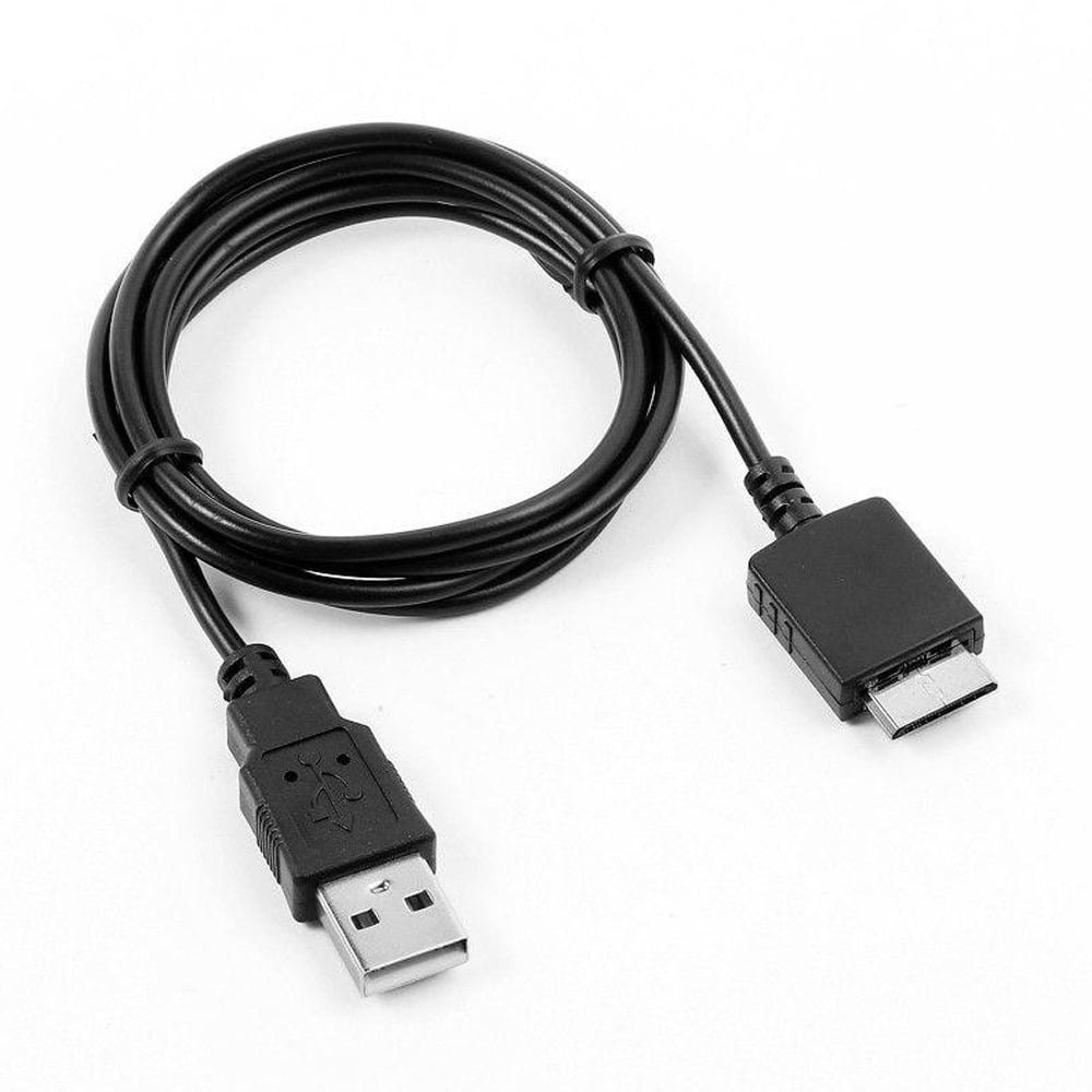 WMC-NW20MU Câble de rechange pour synchronisation de données USB Câble dalimentation compatible avec lecteur Sony Walkman MP3 MP4 et NWZ-A726 A728 A729 A815 A816 S615 S616 S618. 1,2 m . NAOGUNH 