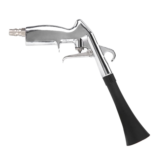 Pistola de limpieza de interiores de automóviles con pulso de aire Herramientas de lavado de automóviles (cabeza de trompeta) (cabeza masculina japonesa)