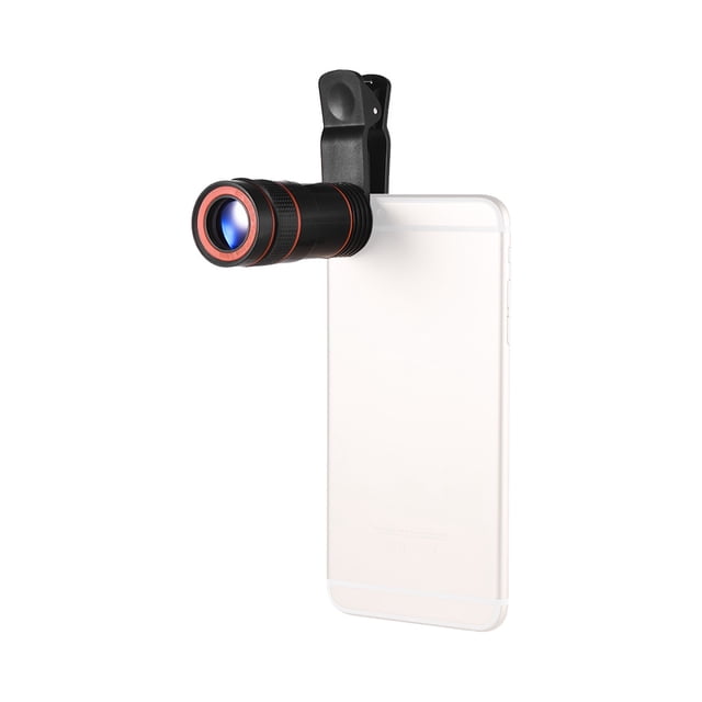Lente del teléfono 8X Zoom Optical Smartphone Teleobjetivo Lente Telescopio Portátil Teléfono Móvil con Clip Universal para iPhone Samsung HUAWEI Xiaomi HTC La mayoría de los Teléfonos Meterk Lente del teléfono