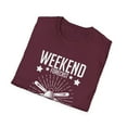 thumbnail image 4 of Novelty Weekends Forecast Snowboarding Leisure Enthusiast  Hilarious Snow Boarder Skiing Wake Boarding Sport  Unisex Softstyle T-Shirt, 4 of 4