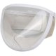 thumbnail image 4 of Bozal para gatos con malla transpirable - Bozal de malla para gatos para evitar mordeduras y mordiscos - Bozal ajustable antimaullidos para gatos, blanco, M, 4 of 5