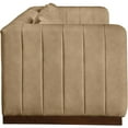 thumbnail image 6 of Meridian Furniture Mallina Tan Vegan Leather Sofa, 6 of 8