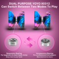 thumbnail image 3 of Yoyo YOYOSTUDIO X0312 Finger Spin Trick para niños de 8 a 12 años, color negro, 3 of 9