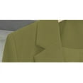 thumbnail image 4 of Womens Blazer, Yigetop Womens Casual Jacket Pockets Long Sleeve Open Front Button Work Lapel Button Jacket Oversized Blazers for Women Army Green L, 4 of 9