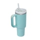 thumbnail image 1 of Taza para automóvil de 40 oz con asa, taza para helado portátil para exteriores de gran capacidad de acero inoxidable 304 con asa, 1 of 1
