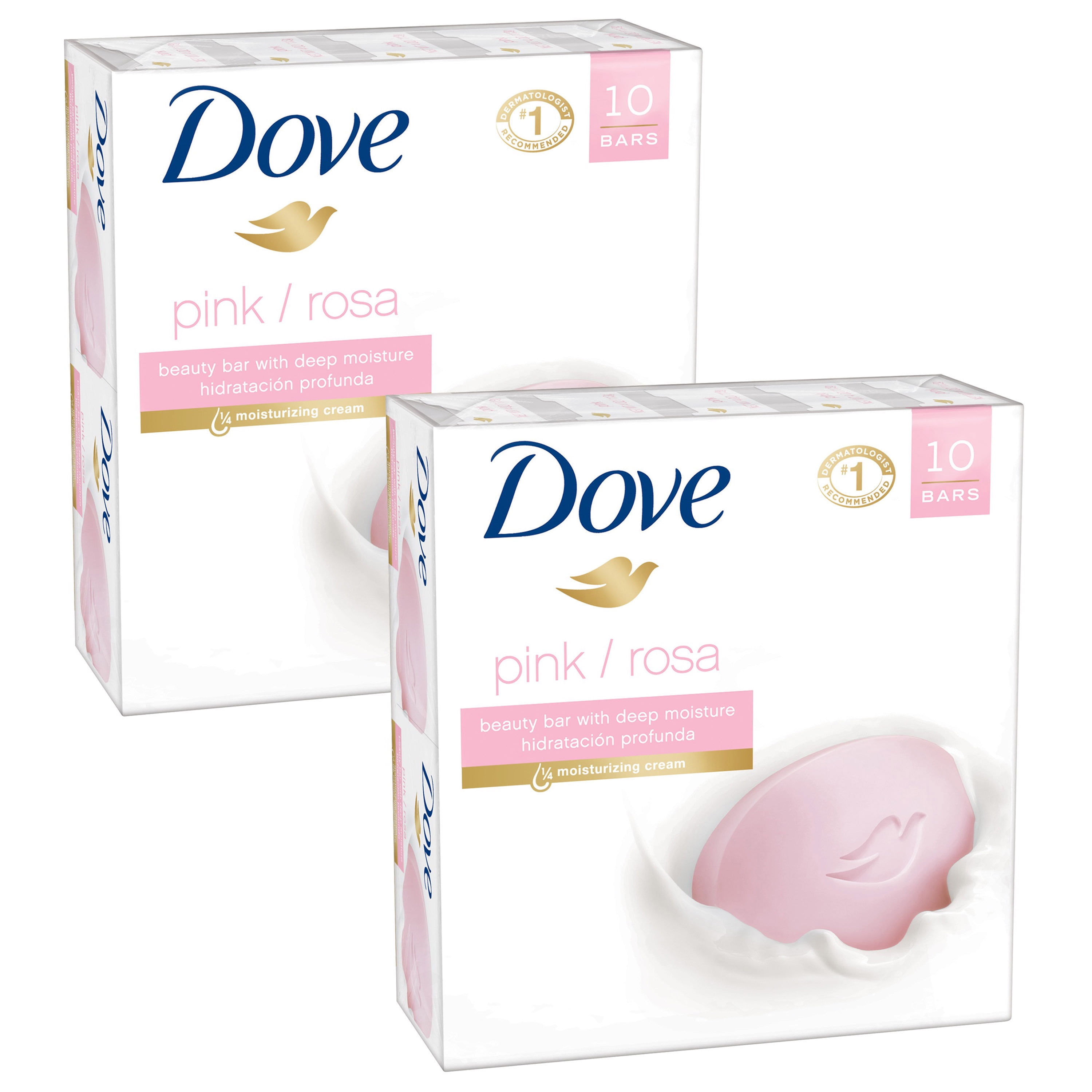 dove pink beauty bar