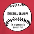 thumbnail image 3 of CafePress - Baseball Grandpa Dark T Shirt - Men's Classic Graphic Cotton T-Shirt, 3 of 4