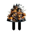 thumbnail image 1 of Halloween Acrylic Garden Decorations Halloween Yard Decorations Halloween Decorations Suitable For Halloween Outdoor Yard Decorations Address Signs Lighted Garden for Vegetables Rain Gauge Tube 7, 1 of 4