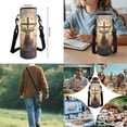 thumbnail image 7 of Kuiaobaty Deer Cross Print Backpack and Lunch Bag Set for Girls Boys Lightweight Backpack with Pencil Case Portable Lunch Box and Water Bottle Sleeve for School, 7 of 7