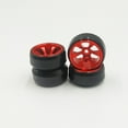 thumbnail image 6 of 4pcsAlloy Wheel for Rim 5 Spoke Drift Tire for rc 1/28 Wltoys K969 K989 P929, 6 of 9