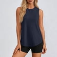 thumbnail image 4 of Xuyuer Workout Tank Tops for Women UPF 50+ Sun Protection Cool-Dry Sleeveless Loose Fit Yoga Shirts Athletic, 4 of 8