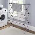 thumbnail image 3 of Mainstays Oversized Collapsible Steel Laundry Drying Rack, 3 of 4