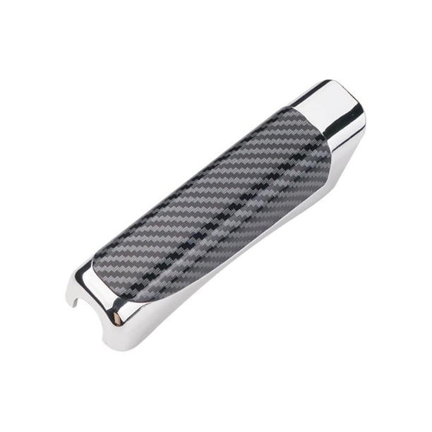 Protector de freno de mano TQEHS para coche decoración accesorios de fibra de carbono universal negro