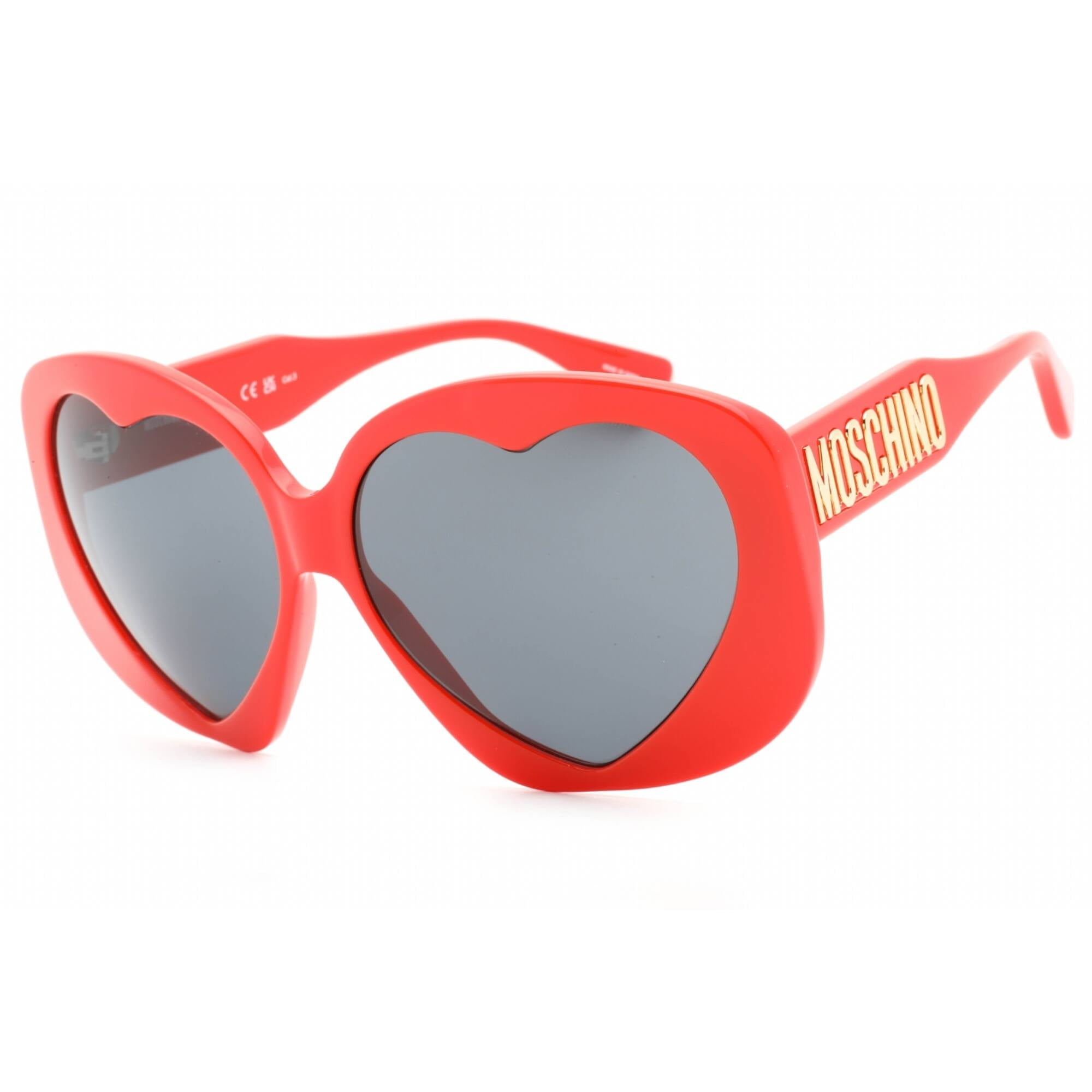 Moschino ハトフレムサンクラス MOS128S L7QIR Moschino MOS128/S 0L7Q IR Women's Orange Full Rim Frame