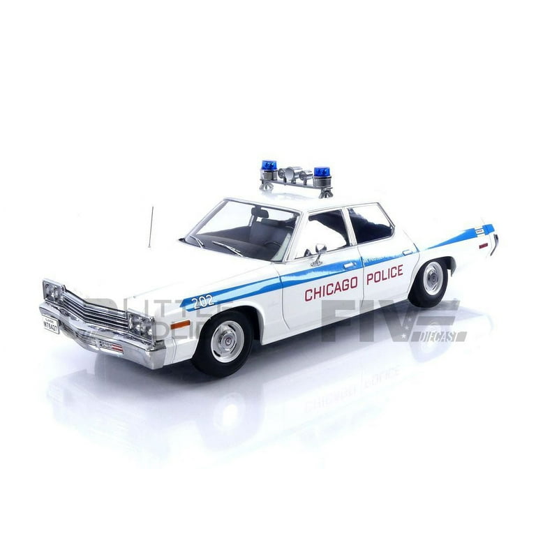 KK SCALE MODELS 1/18 - DODGE Monaco Chicago Police - 1974