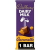 Cadbury Dairy Milk Caramello Milk Chocolate Caramel Candy, Bar 4 oz