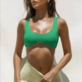 thumbnail image 1 of Chaqueta de yoga curva de verano para mujer, ajustada, deportiva, para correr, con sujetador con almohadilla para el pecho, 1 of 6