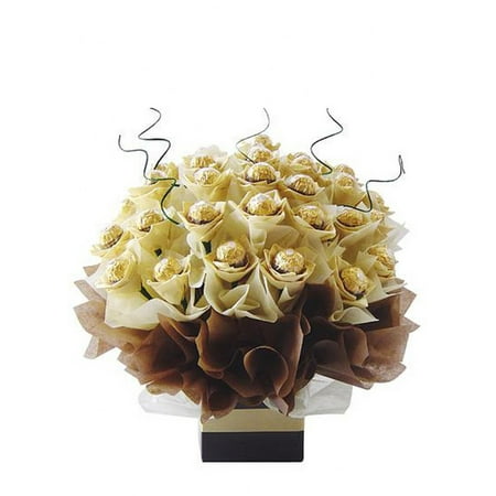 - Grand Delights Ferrero Rocher Chocolate Candy Bouquet