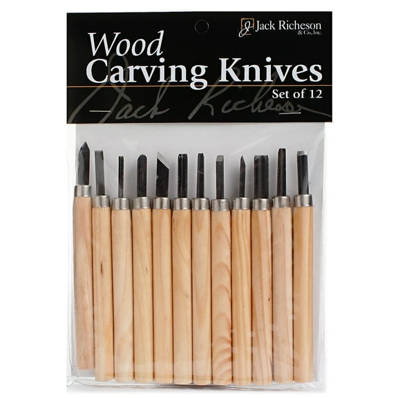 Jack Richeson Wood Carving Tool Set Set Of 12 (400032) 40179
