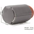 thumbnail image 2 of 10PCS Leather Can Cooler : Slim Beer Can Cooler Insulated, Reusable Drink Sleeves for Iced Drinks,Beer Cooler for Cans (Gray), 2 of 7