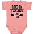 thumbnail image 3 of Inktastic Oregon Awesome Since 1859 Boys or Girls Baby Bodysuit, 3 of 5