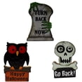 thumbnail image 2 of Billuyoard Cartel de decoración de de Halloween, Festival de calabaza de madera, placa decorativa de escritorio, suministros para fiestas, accesorios Kits de decoración para fiestas Tipo 2 Billuyoard HA063923-02, 2 of 6