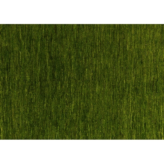 Ahgly Company Indoor Rectangle Abstract Yellow Modern Area Rugs, 6' x 9'