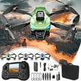 thumbnail image 2 of kttectoa Drones Gifts Drone with 1080P Screen Remote Control Brushless Motor and Cool Lights Drones with Storage Card RC Quadcopter Altitude Hold Obstacle Avoidance for Kids Adults Christmas, 2 of 9